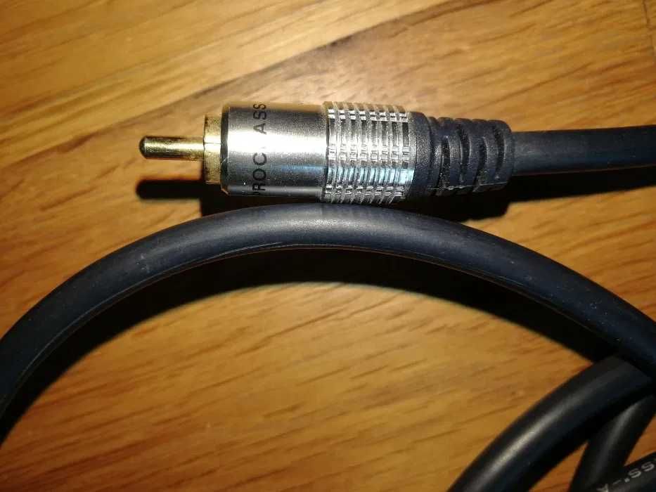 Kabel koaksjalny Proclass Professional 5m RCA-RCA do subwoofera video