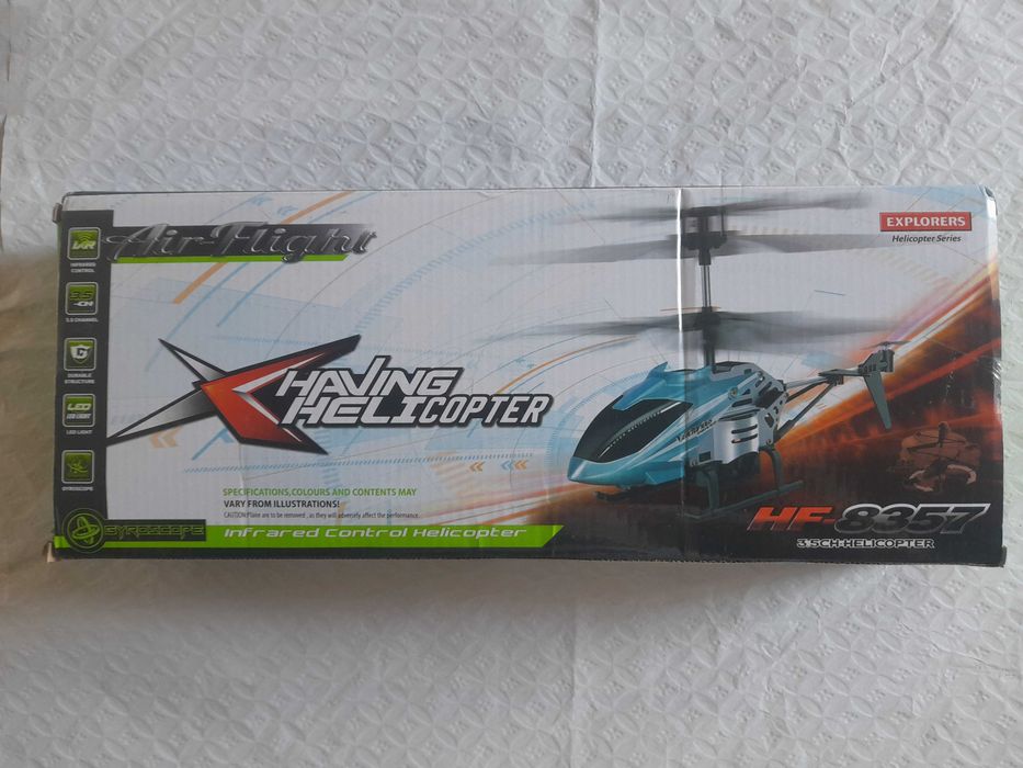 LED Light RC Remote Control Helicopter with USB 3.5 Charging64297889592835121
