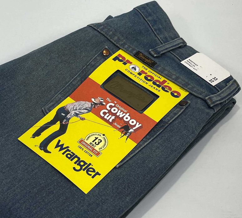 Spodnie męskie jeansy Wrangler 13MWZ Iron Forge Cowboy Cut W32 L30