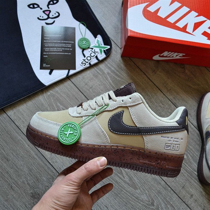 Мужские кроссовки Nike Air Force Low SP 21 "Coffee' 40-45