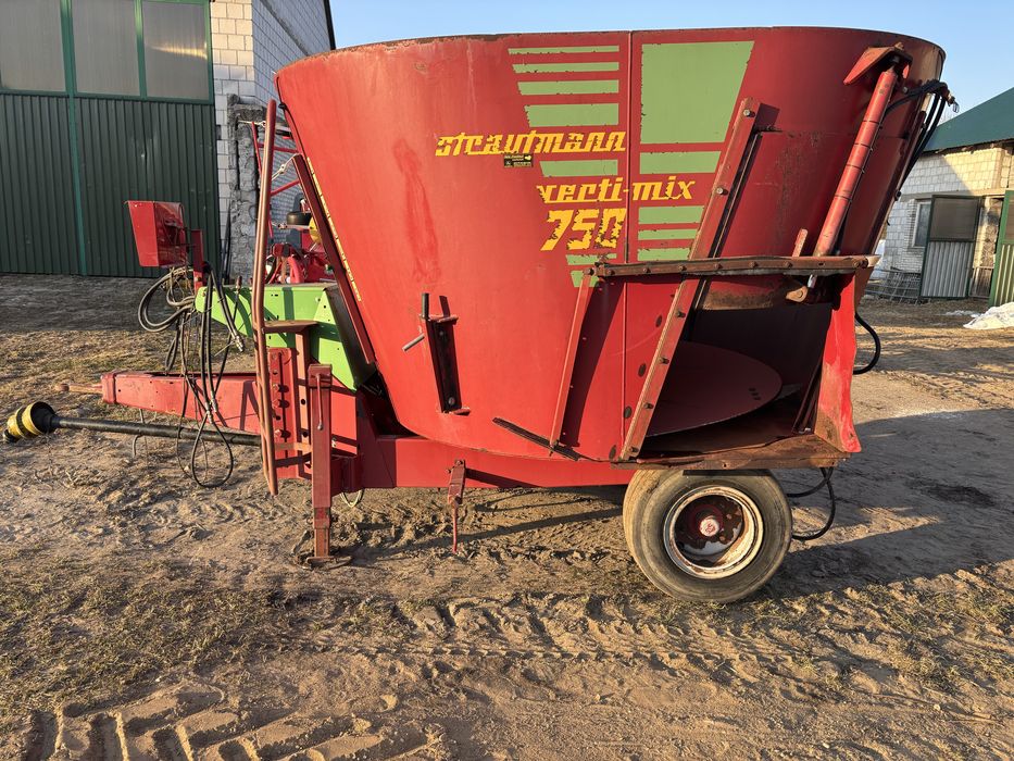 Paszowoz strautmann 7.5 m3 niski 240 cm wysokosci