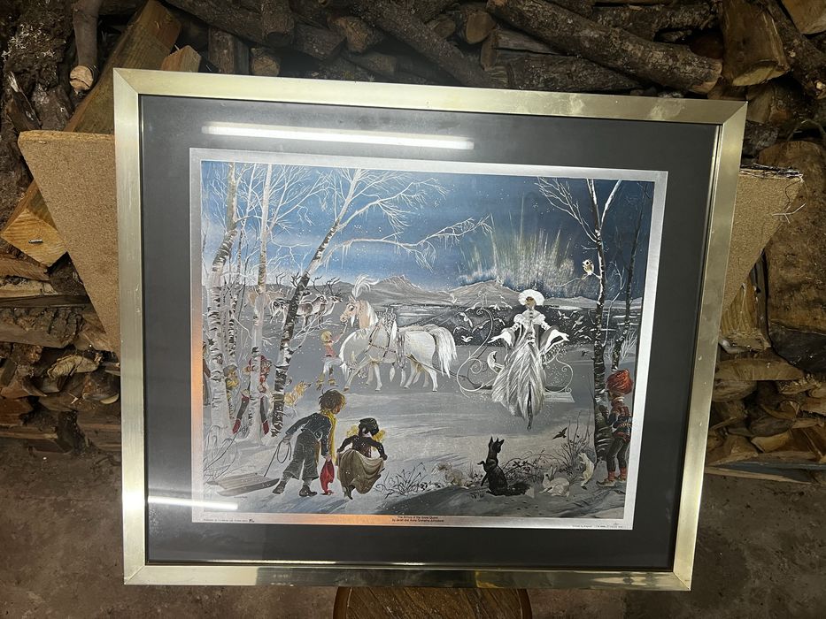 Quadro :” the arrival of the snow queen”
