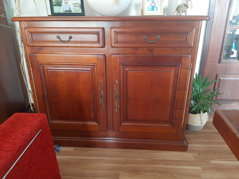 Mobília de sala de jantar em cerejeira