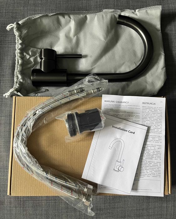 Bateria Quadron BLM Kate Czarny Stal szlachetna