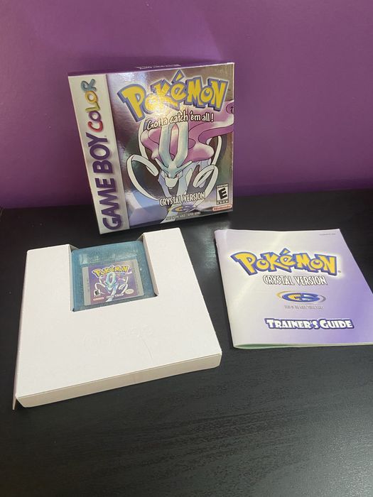 Pokemon Crystal gameboy color