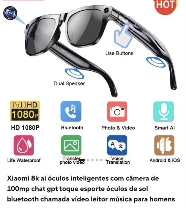 Oculos Lenovo HD