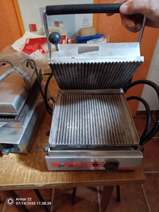 Prensa elétrica para tostas