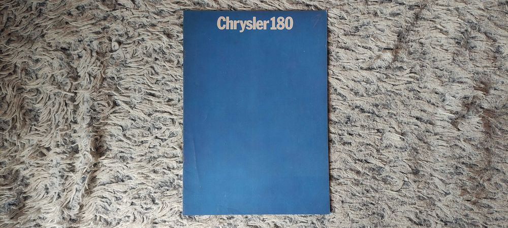 Prospekt Chrysler 180 Simca