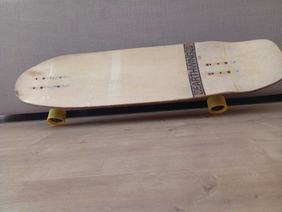 Earthwing Hell Camino Thrasher longboard skate, rodas e trucks Atlas