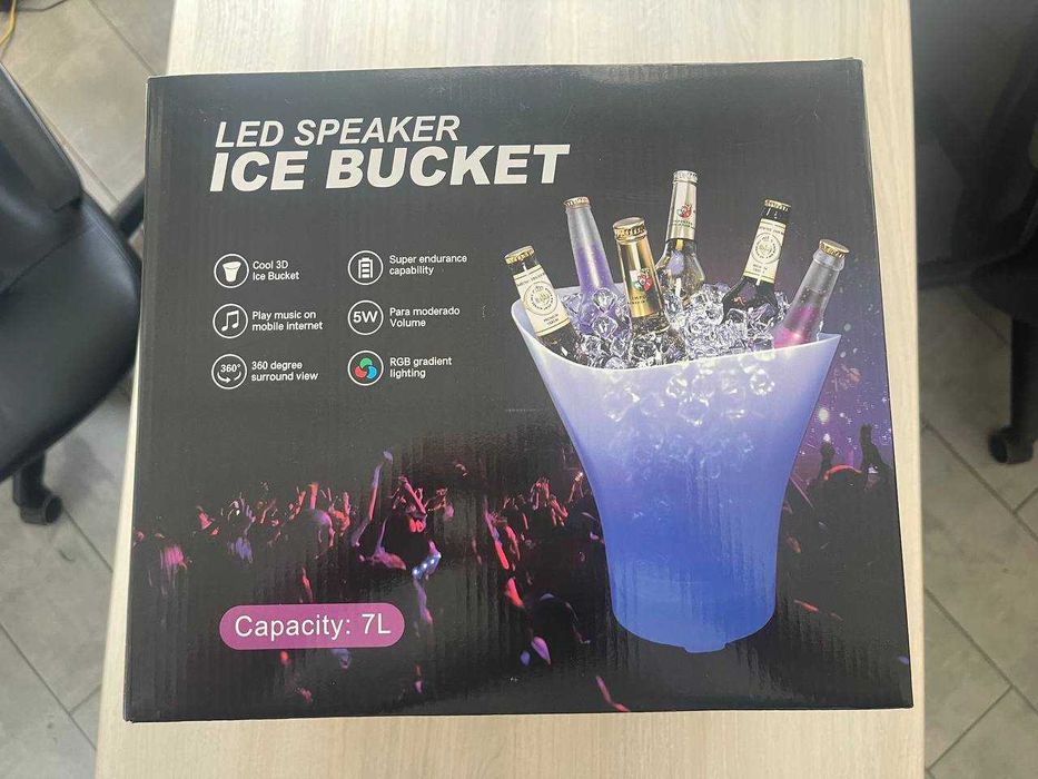 лед колонка з ємністю для льоду ICE BUCKET speaker