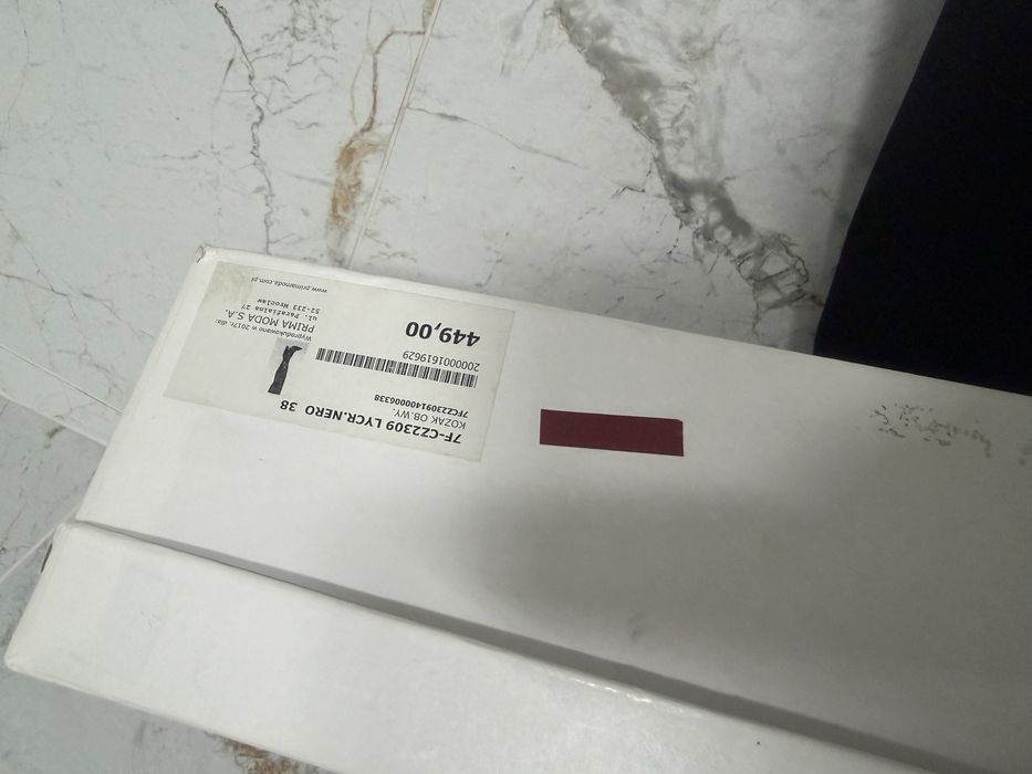 Kozaki za kolano Prima Moda czarne 38