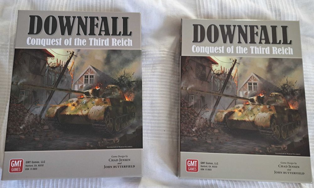 Downfall: Conquest of the Third Reich + Downfall Mounted Maps + 3" Box