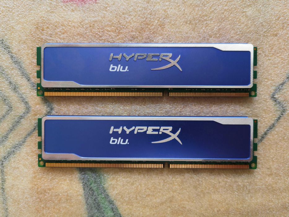 Оперативна пам'ять   DDR3  Kingston  16 Gb   (2X8 Gb)  1600 MHz