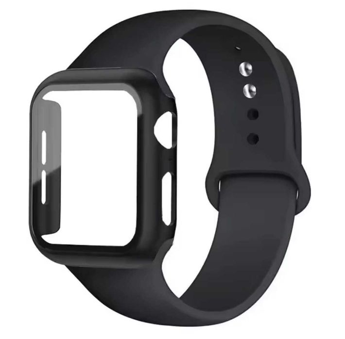 Бампер і ремінець для Apple Watch чехол ремешок силиконовий