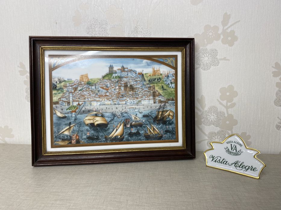 A mais antiga Vista Panorâmica de Lisboa Vista Alegre Coleção Limitada