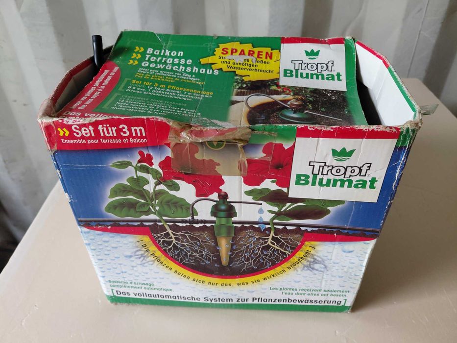 Sistema de Irrigação Automática Tropf Blumat (Kit 3m) - Como Novo