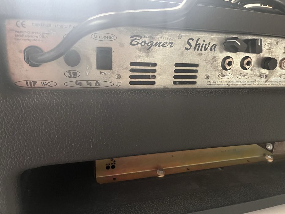 Bogner Shiva 2001 Silver Chassis + Reverb (wersja USA)