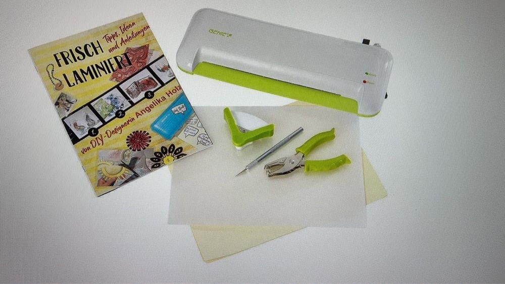 Ламінатор А4 з Німеччини + набір для творчості