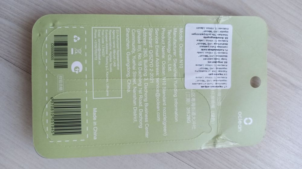 Końcówki do irygatora OClean W10