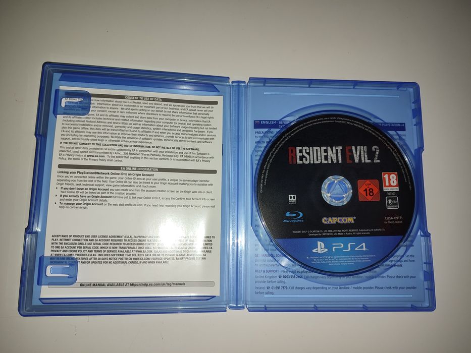 Gra Ps4 Resident Evil 2 gry PlayStation 4 UFC Mafia Sniper GTA V GOW