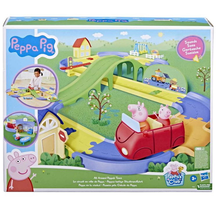 Ігровий набір трек Все навколо міста Свинки Пеппи Peppa Pig F4822