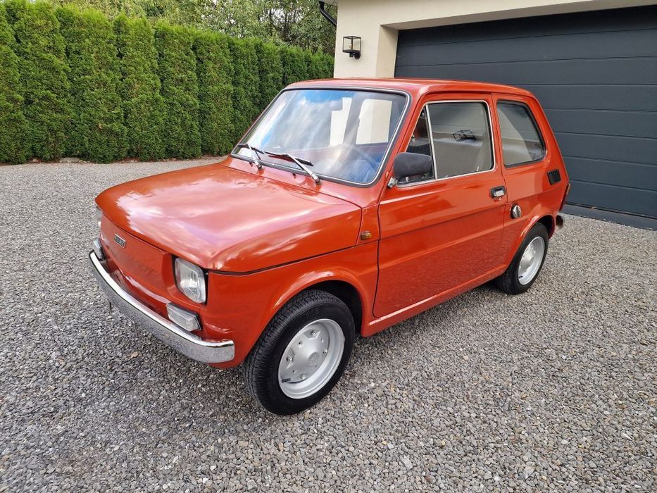 Fiat 126 Fiat 126 ,1973 ,Włoska wersja, Jeden właściciel,Palący, Jeżdżący.