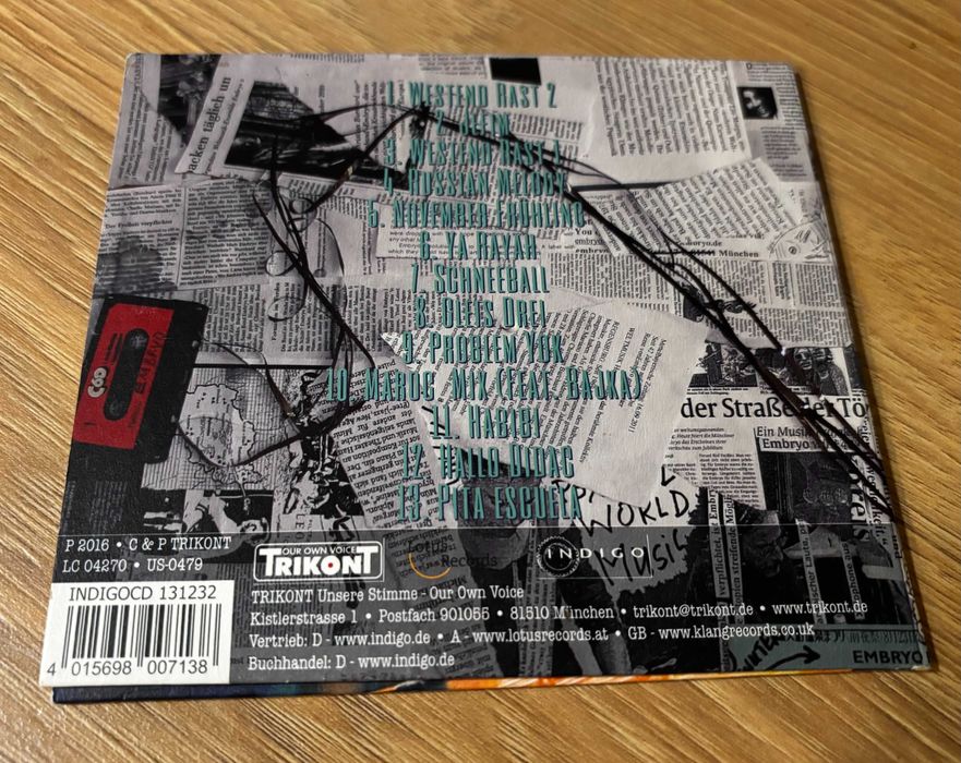 EMBRYO - It Do - Niemcy krautrock CD