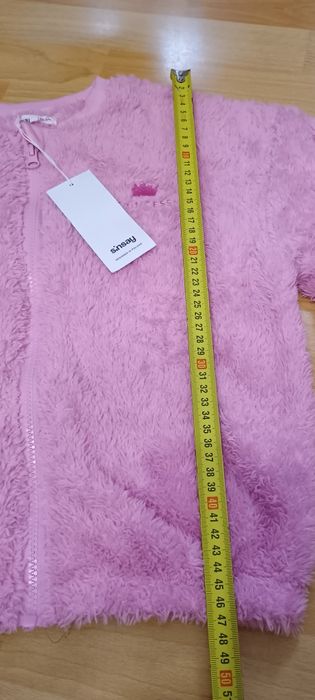 Nowa pluszowa bluza 140 sinsay rozpinana zamek