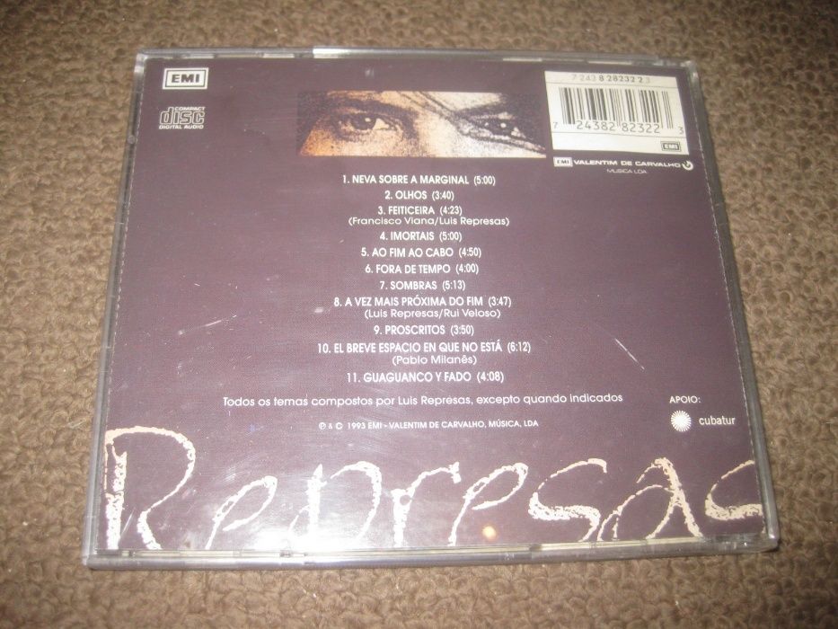 CD do Luís Represas/Portes Grátis!