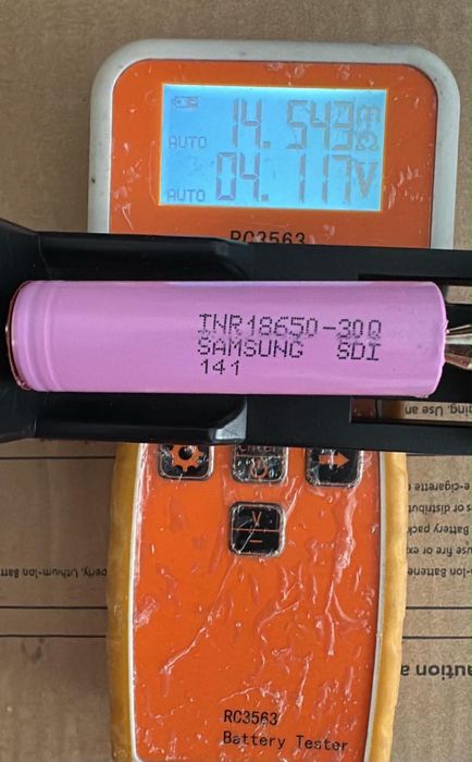 Ogniwa 18650 litowo jonowe Samsung 30Q 3000mah 15A