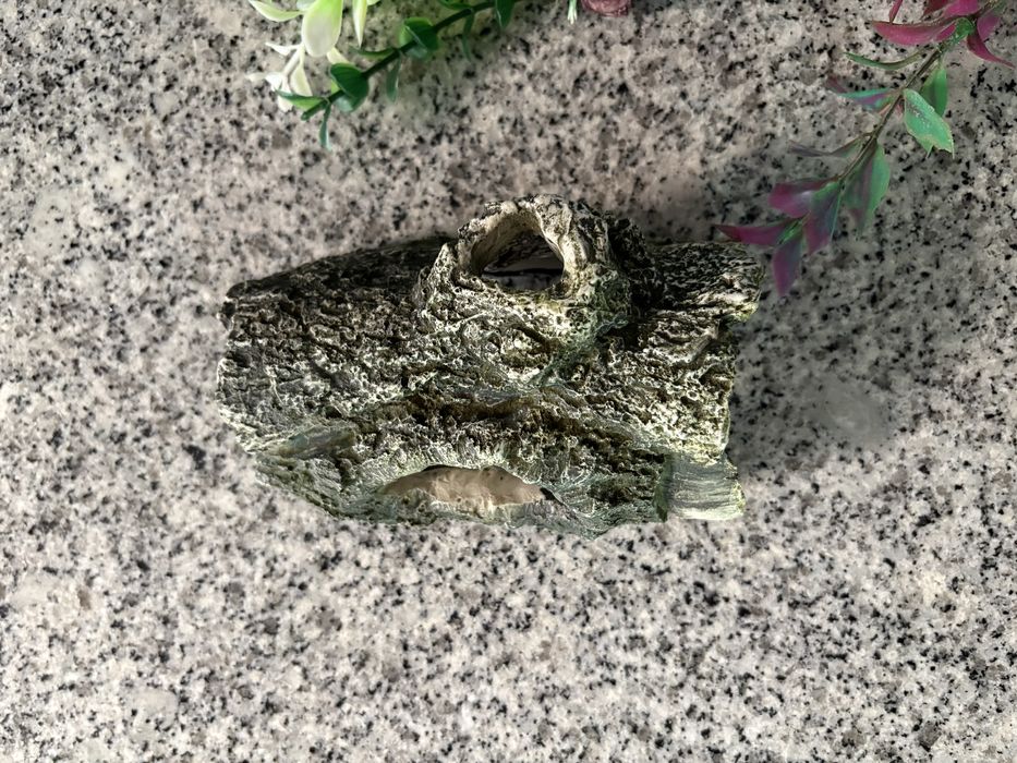 Plantas artificiais e decoração aquário