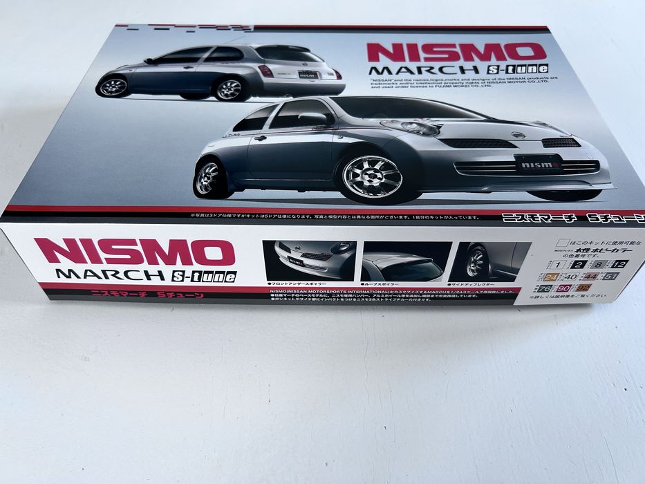 Samochód Nissan Micra March S-Tune Nismo model Fujimi 18889