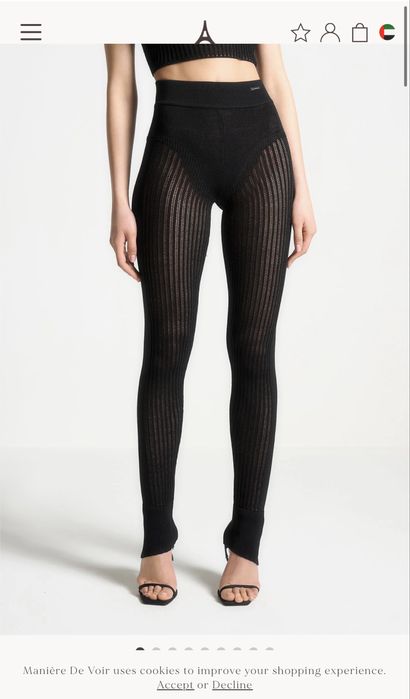 Легінси сіткою.