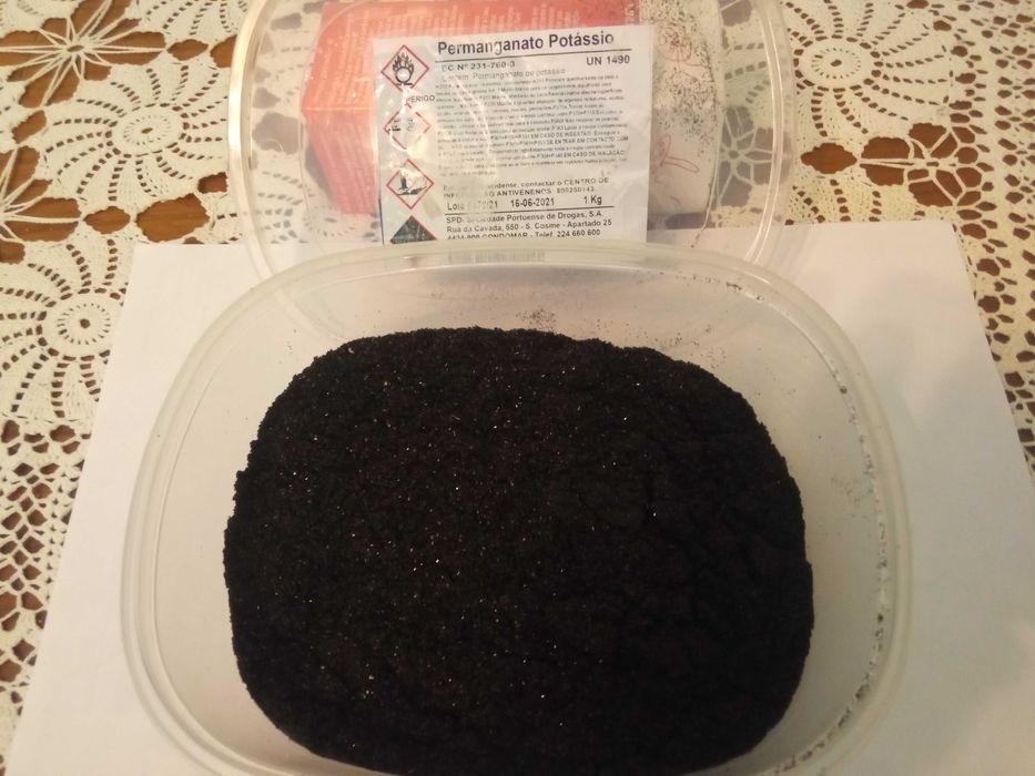 Permanganato de potássio Puro em pó para venda 0.50gr faço envios