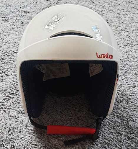Kask narciarski Wed'ze H 400 Jr white, rozm. 53-56 cm