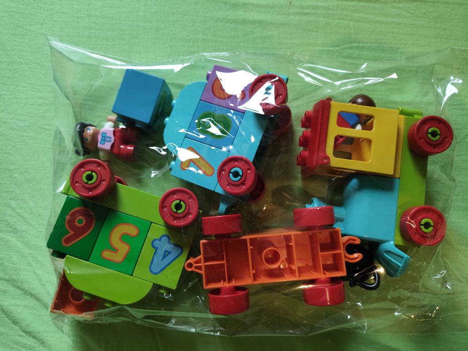 Lego duplo pociąg z cyferkami 10847