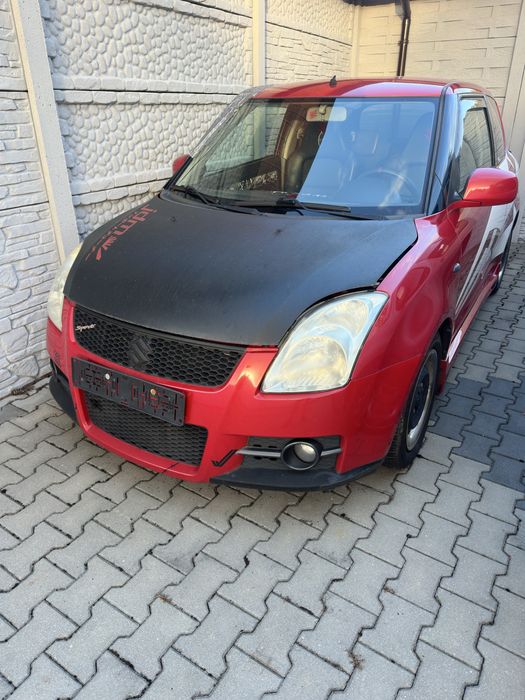 Przód kompletny maska zderzak lampy pas Suzuki Swift IV mk6 sport kolor ZCK