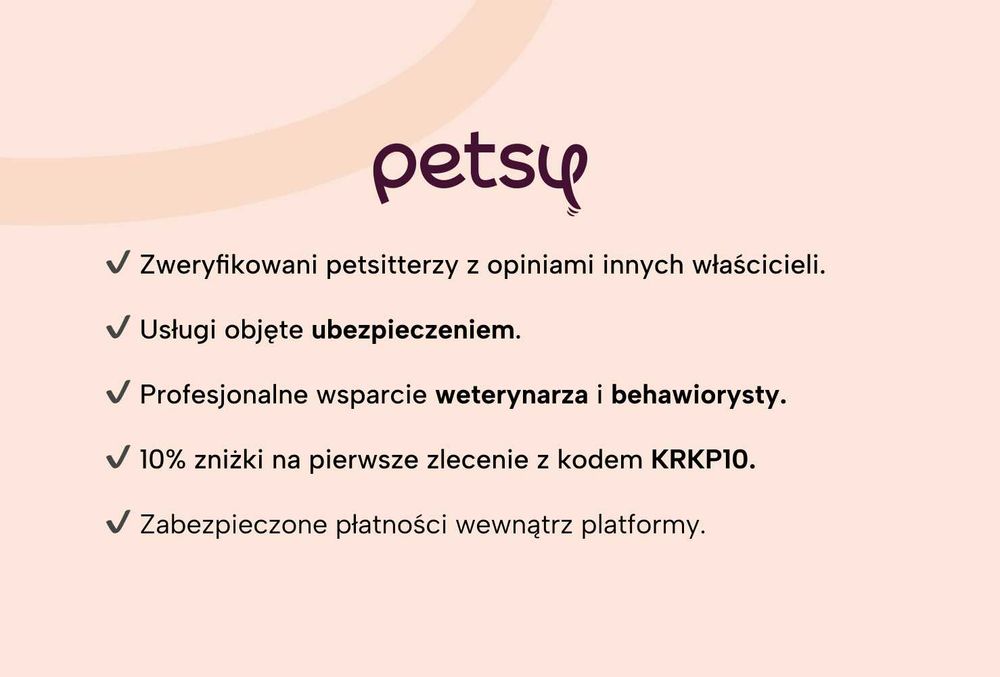 Olga - petsitter na Petsy.pl | opieka nad psem i kotem | rabat 10%