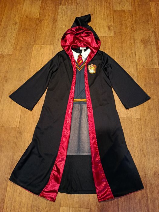 Костюм, платье мантия Гермиона, Грифиндор, 5-10 лет
