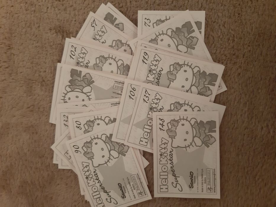 Cromos Hello Kitty Superstar 2009