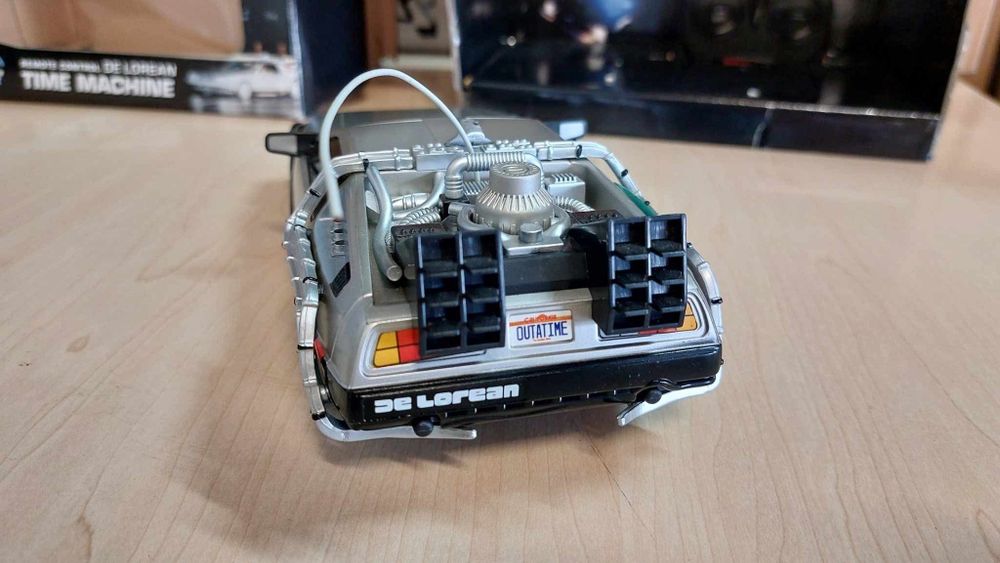 Model Delorean RC, Back to the future, Powrót do przyszłości,sterowany
