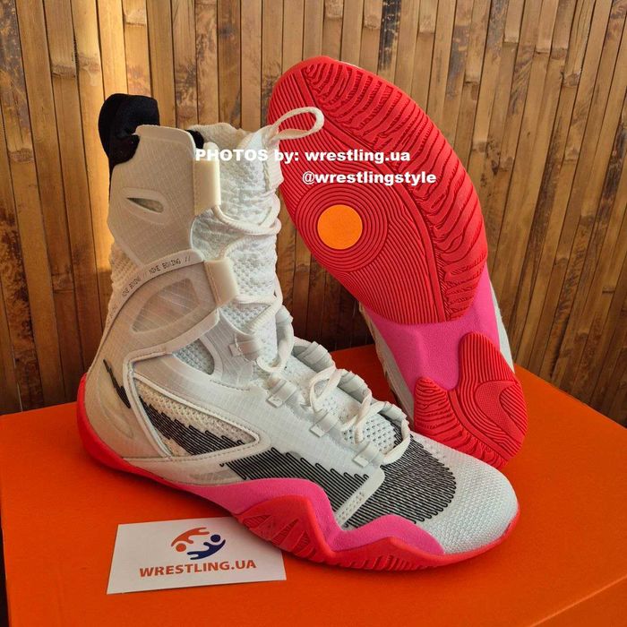 Боксерки Nike Hyperko 2, чорні. Взуття для боксу оригінал Nike