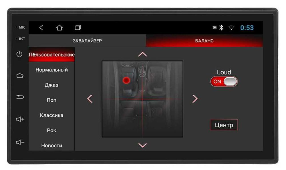 Автомагнітола універсальна 2 дин Dakota 2032 2gb 32gb 2DIN Allwinner