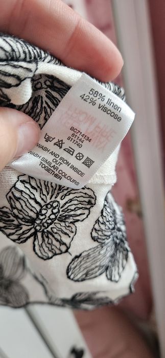 Spódnica lniana xl