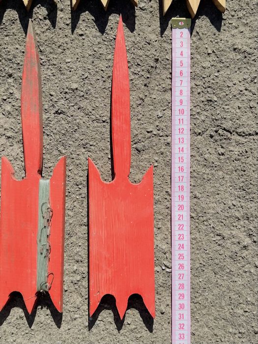 Дерев’яні донки для риболовлі 10 шт.