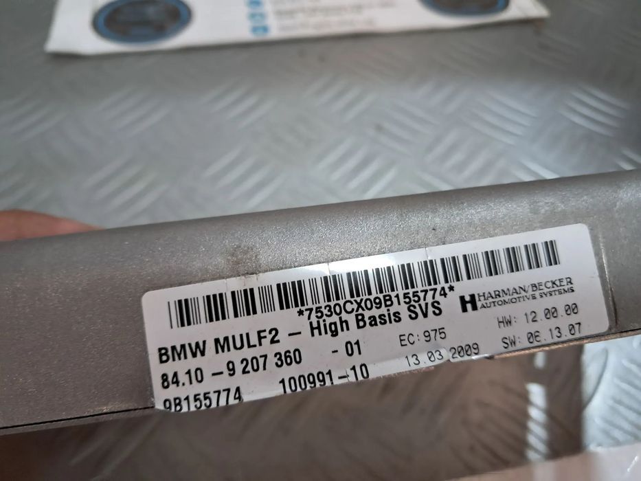 Módulo Bluetooth Mulf 2 Bmw E90 E91 Serie 1 E87 E82 Serie 5 E60 E61