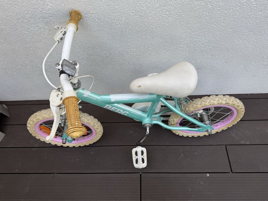 Bicicleta criança sem apoios