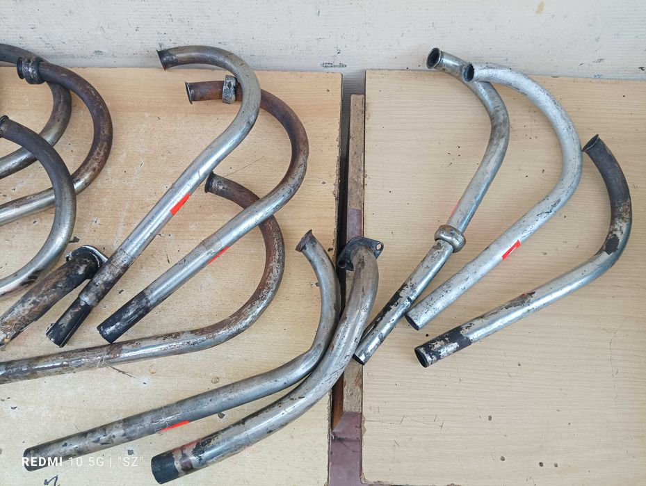 Romet - Komar - motorynka - Simson - Jawa 50 - kolanko tłumika.