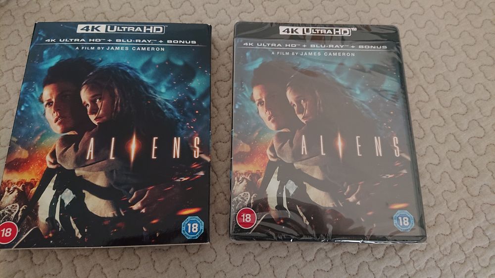 Aliens filme bluray uhd 4k hdr dolby atmos novo selado james cameron