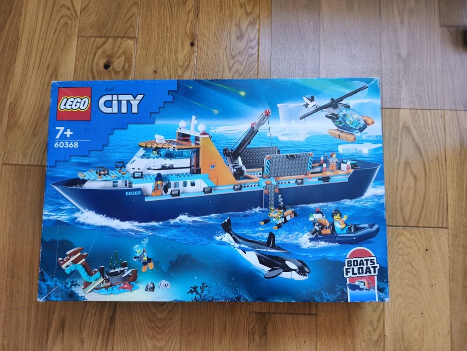 LEGO łódź badacza 60368